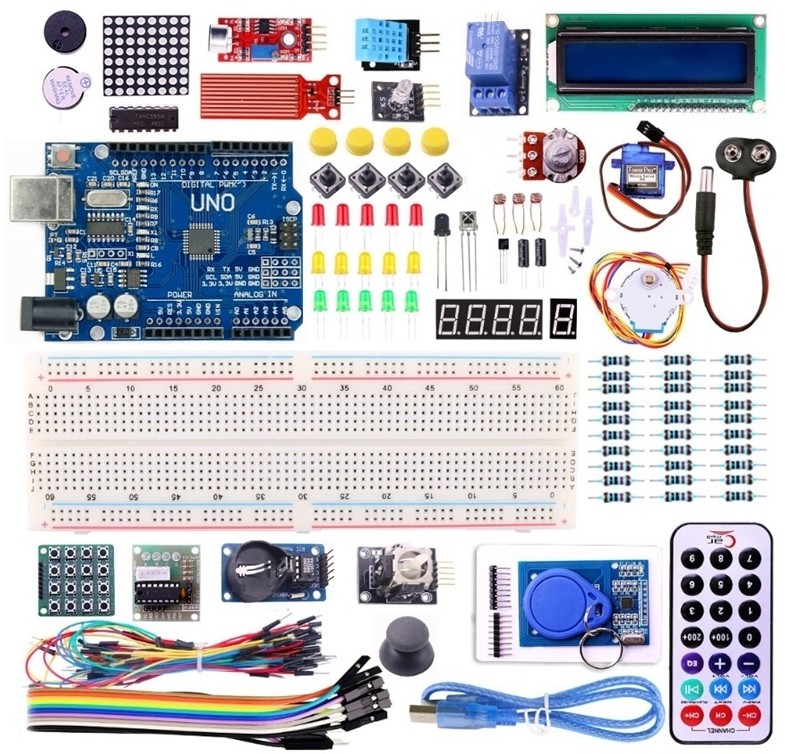 KOOKYE RFID Security Master Starter Kit pour Arduino UNO R3 avec 15 Projets Arduino 